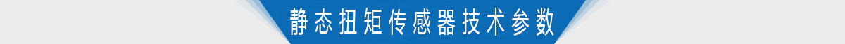 軸式靜態扭矩傳感器技術參數